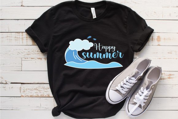 HAPPY SUMMER Graphics for T-Shirt Designs