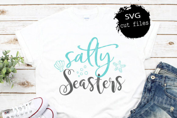 Salty Seasters Svg, Summer Svg