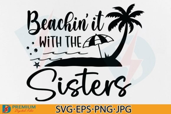 Sisters Trip SVG Summer Beach Vacation