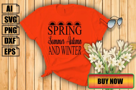 Spring Summer Autumn and Winter Graphics