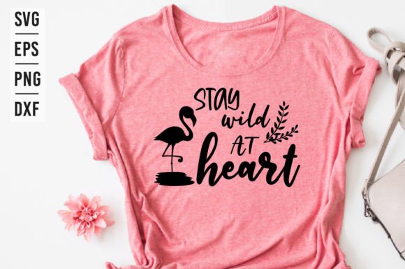 Stay Wild at Heart - Summer SVG Vector