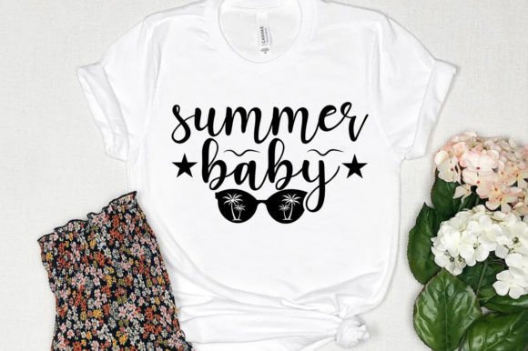 Summer Baby SVG T-shirt Design