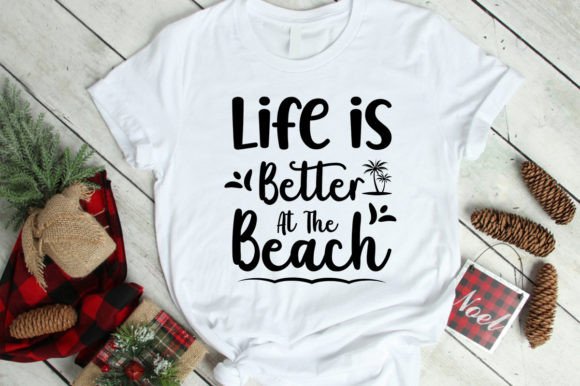 Summer Beach SVG T-shirt Design