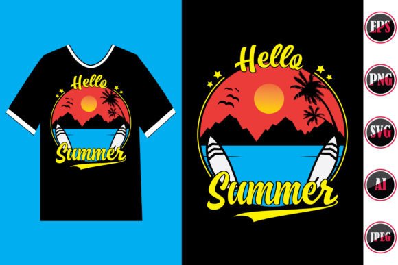 Summer Beach T-shirt 3
