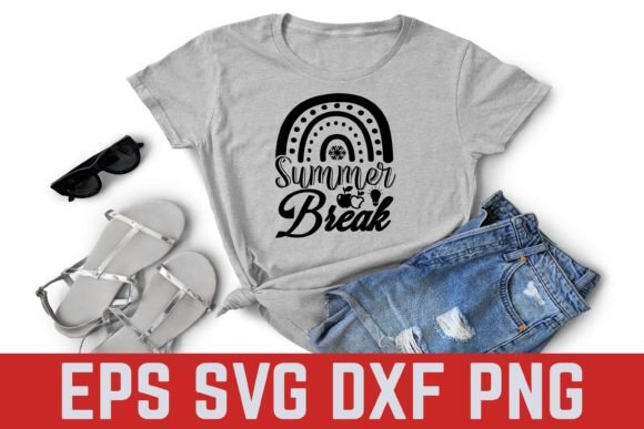 Summer Break Teacher SVG Design Graphics