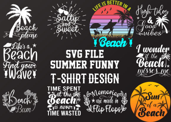 Summer Funny T-Shirt Design