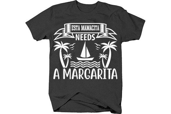 Summer T-shirt Design, ESTA MAMACITA