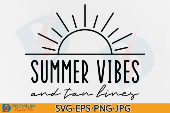 Summer Vibes SVG Beach Vacation Party
