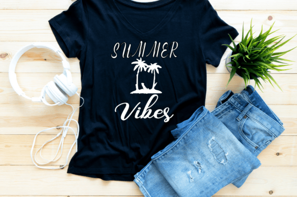 Summer Vibes - SVG T-Shirt Design