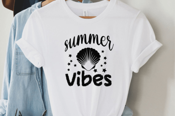 Summer Vibes Svg Vector T-shirt Design