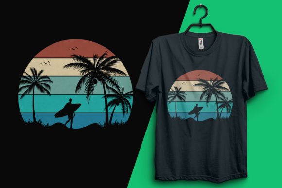 Vintage Summer Graphics for T-Shirt Designs