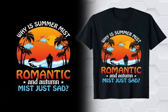 Why is Summer Mist Romantic T-shirt: Graphics and T-Shirt Designs